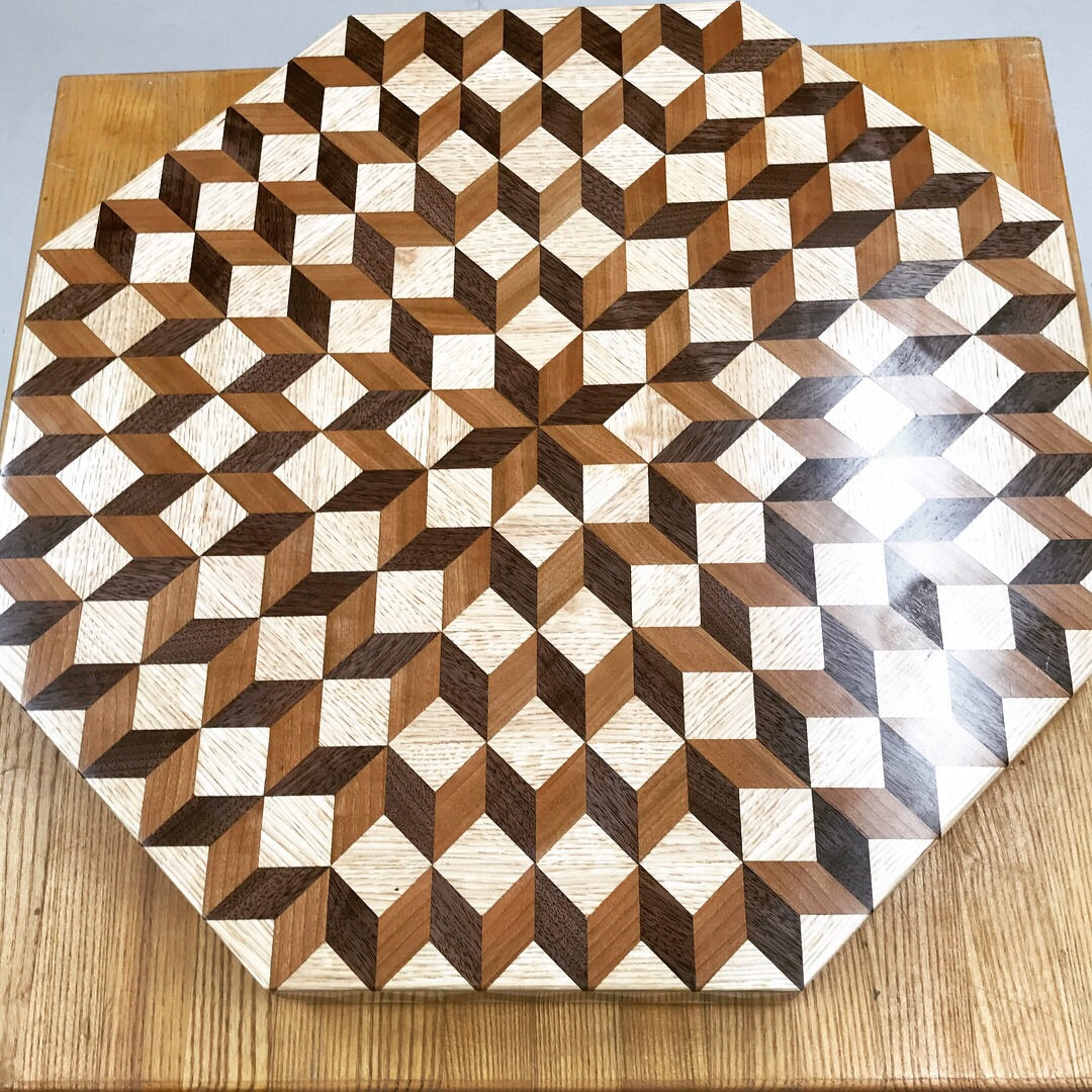 Carpenters Wheel Lazy Susan - Nedeljko Woodworks