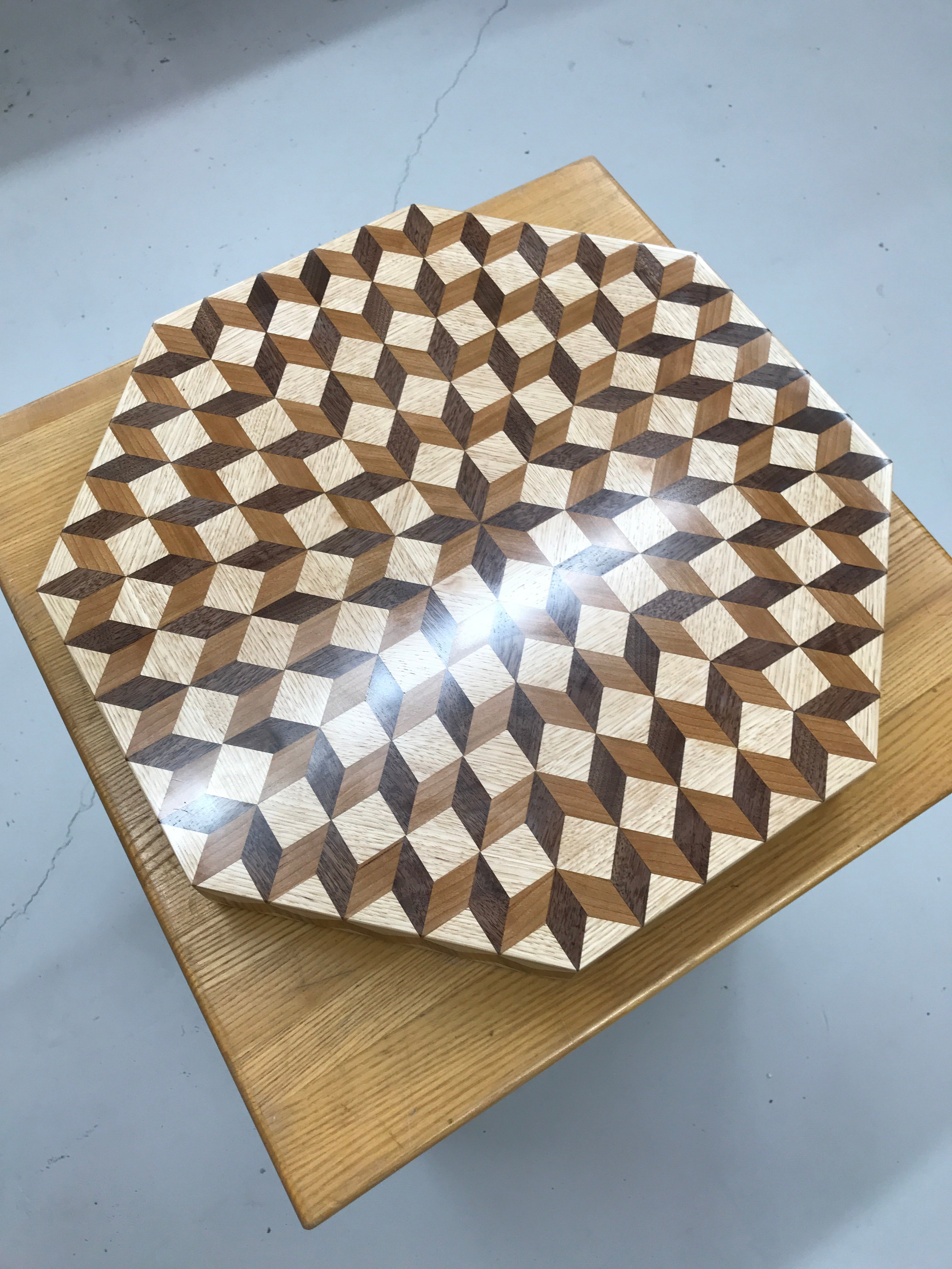 Carpenters Wheel Lazy Susan - Nedeljko Woodworks